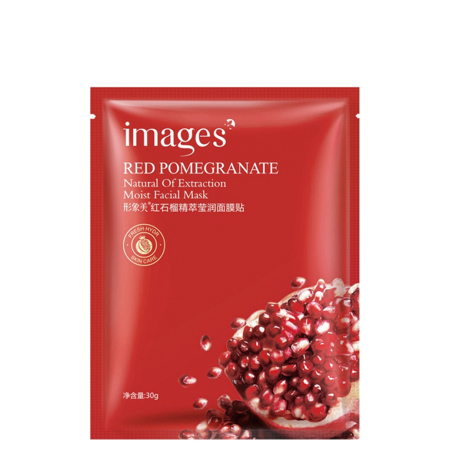 ماسک نقابی صورت عصاره انار برند images