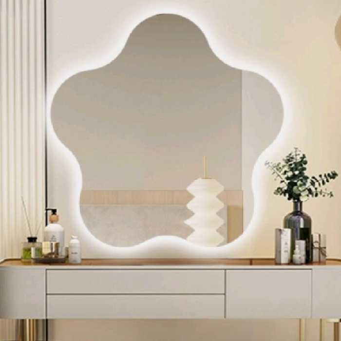 آینه  بک لایت دفرمه دکوری کد1019