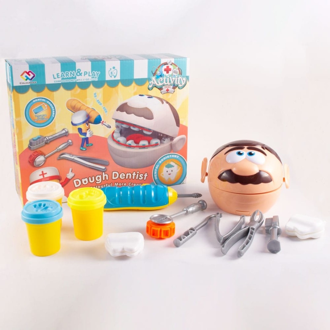 اسباب بازی ست وسایل  دندانپزشکی دکتر کوچولو پک کامل قبل از ثبت موجودی بگیرید 