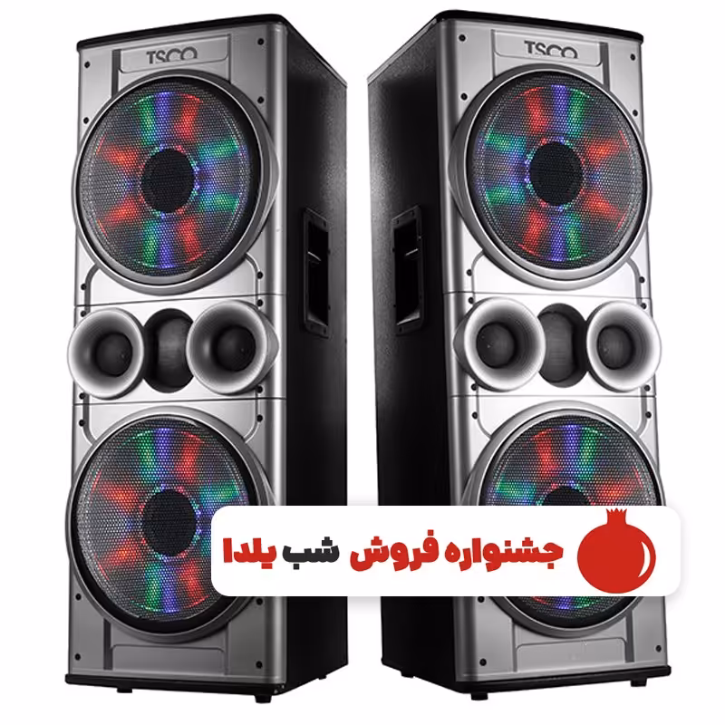 اسپیکر تسکو مدل TS 2080 N به همراه 2 عدد میکروفون و گارانتی 18 ماهه