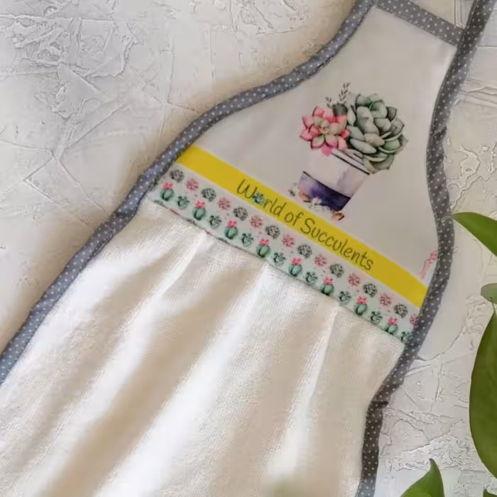 حوله آشپزخانه مدل پرین طرح 9