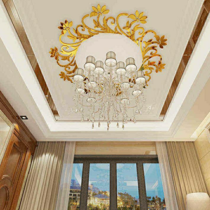 آینه پلکسی طرح گلستان