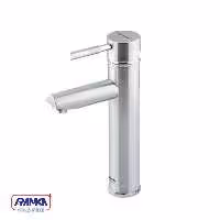 شیر روشویی پایه بلند شودر مدل موناکو پلاس کروم مات