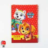 دفتر نقاشی 100 برگ سیمی سگ های نگهبان جلد طلقی آونگ