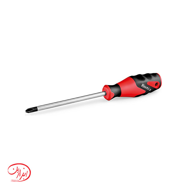 پیچ گوشتی چهارسو رونیکس تکی دسته TPR مدل RH-2836
