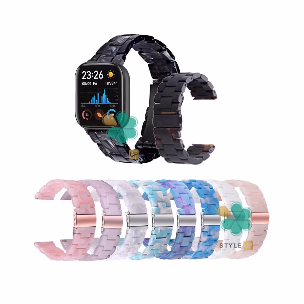 بند ساعت رزینی مناسب شیائومی Amazfit GTS 4 Mini