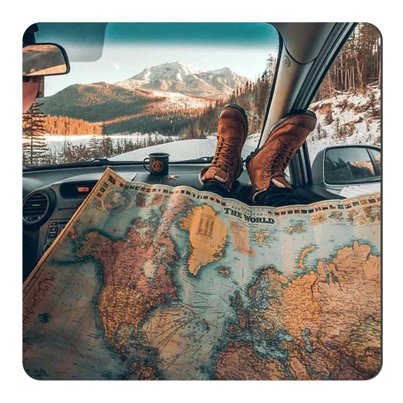  مگنت طرح مسافرت زمستانی کد wmg934