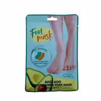 ماسک صورت آبرسان و نرم‌کننده پا مدل آووکادو سی کیو کا 40 گرم
