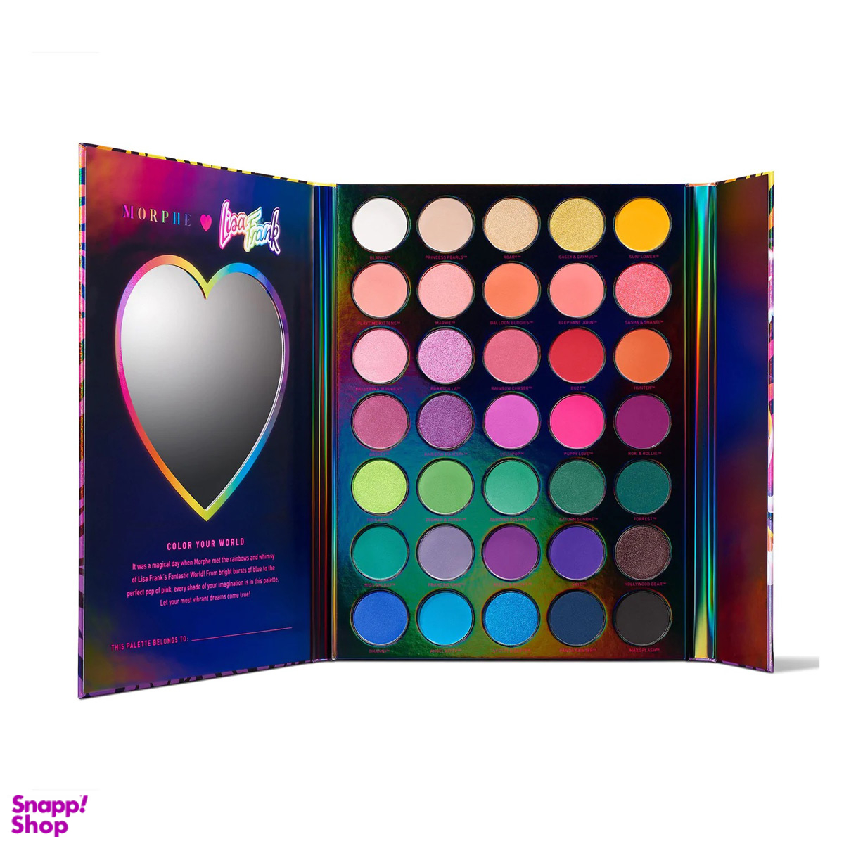 پالت سایه چشم مورف مدل Lisa Frank شماره 35B