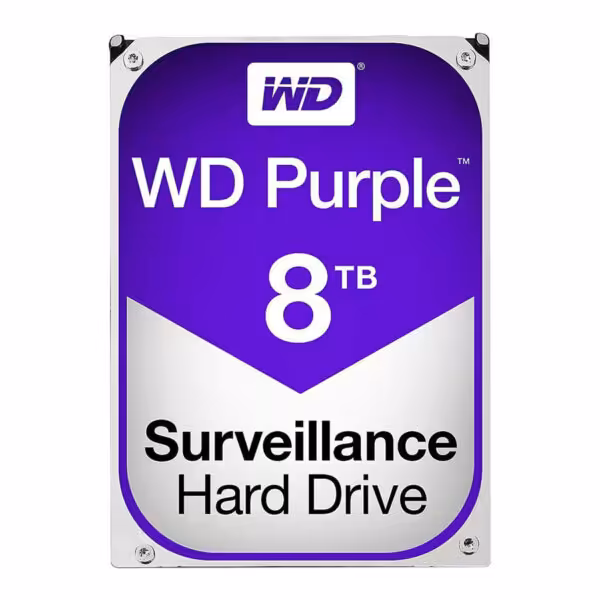 H.D.D W.D Purple Sata 8TB WD82PURZ | هارد وسترن دیجیتال بنفش