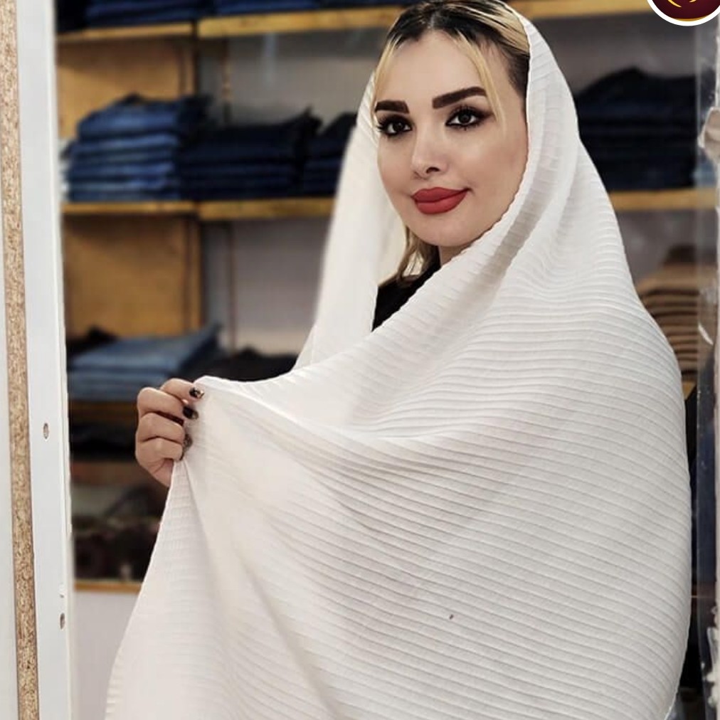 شال پلیسه لنین منگوله دار