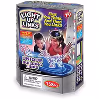 بازی اتصالات نورانی چراغدار مدل 158 قطعه