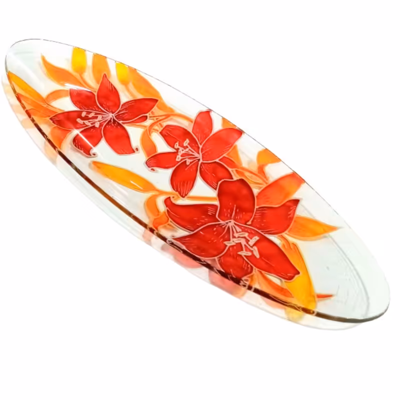 ظرف رولت خوری ویترای طرح لیلییوم کد 110  