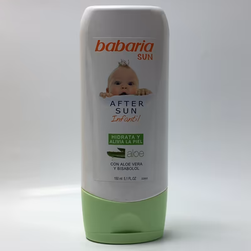 افتر سان کودک آلوورا باباریا - babaria  aloevera after sun