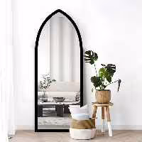 آینه الف مدل قدی چوبی طرح ندا 70-w-180