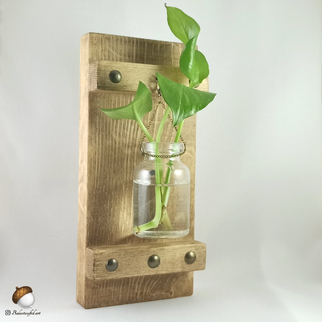 دکوری دیواری چوبی مدل حورا(ابعاد و رنگ دلخواه)