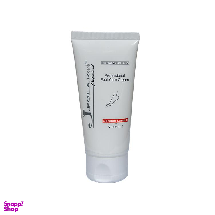 کرم مرطوب کننده جی پولار (Jpolar) مدل Foot Care حجم 60 میلی‌لیتر