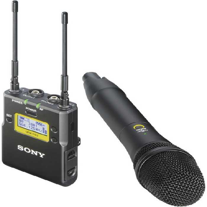 خرید میکروفن هاش اف دستی SONY UWP D12 با بهترین قیمت