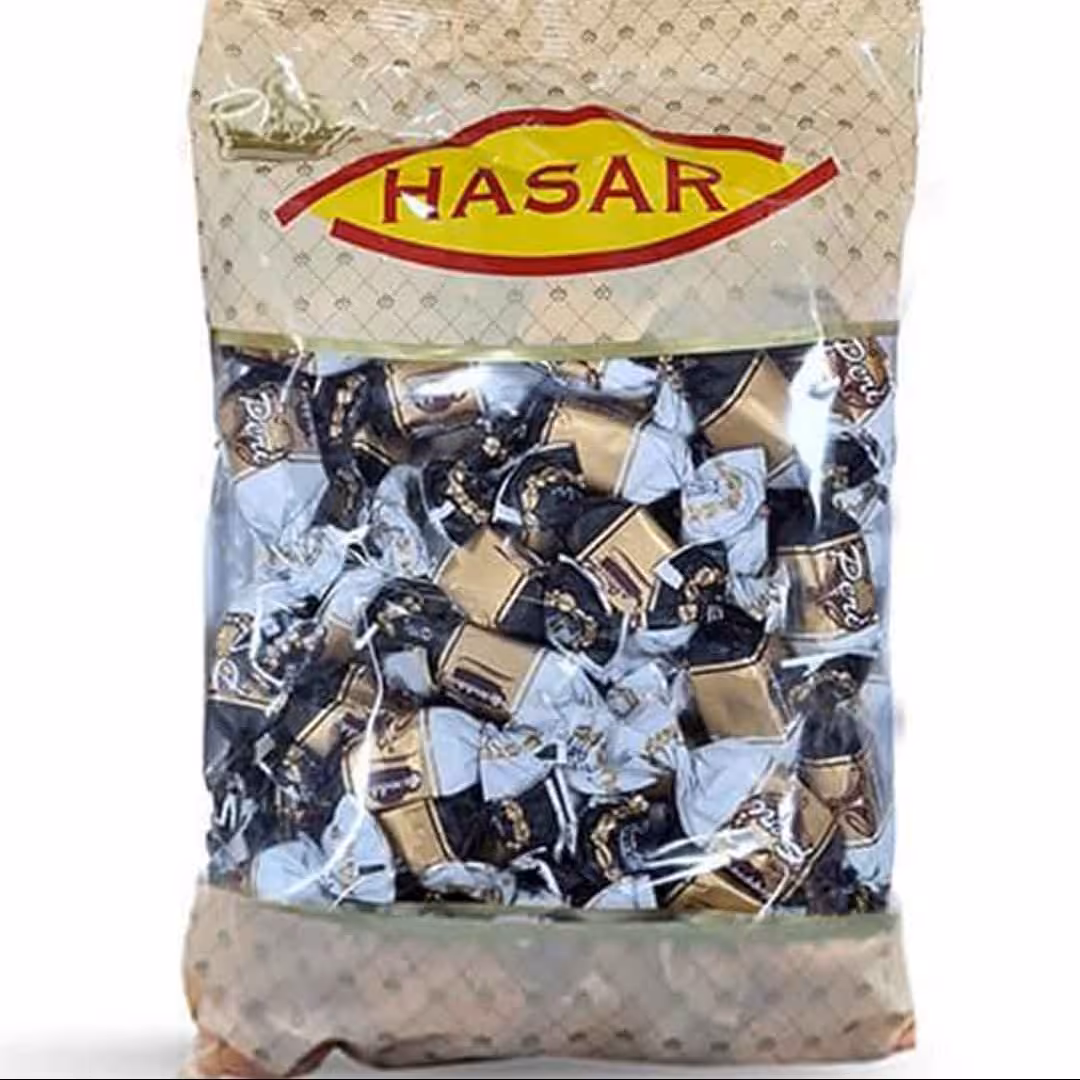 شکلات پذیرایی هاسار با مغز کرم کاپوچینو 1000 گرم Hasar