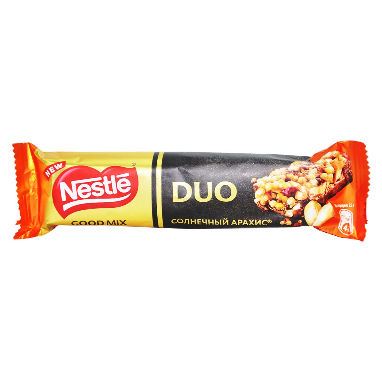 شکلات بار رژیمی کرنبری و بادام زمینی دوئو نستله - nestle