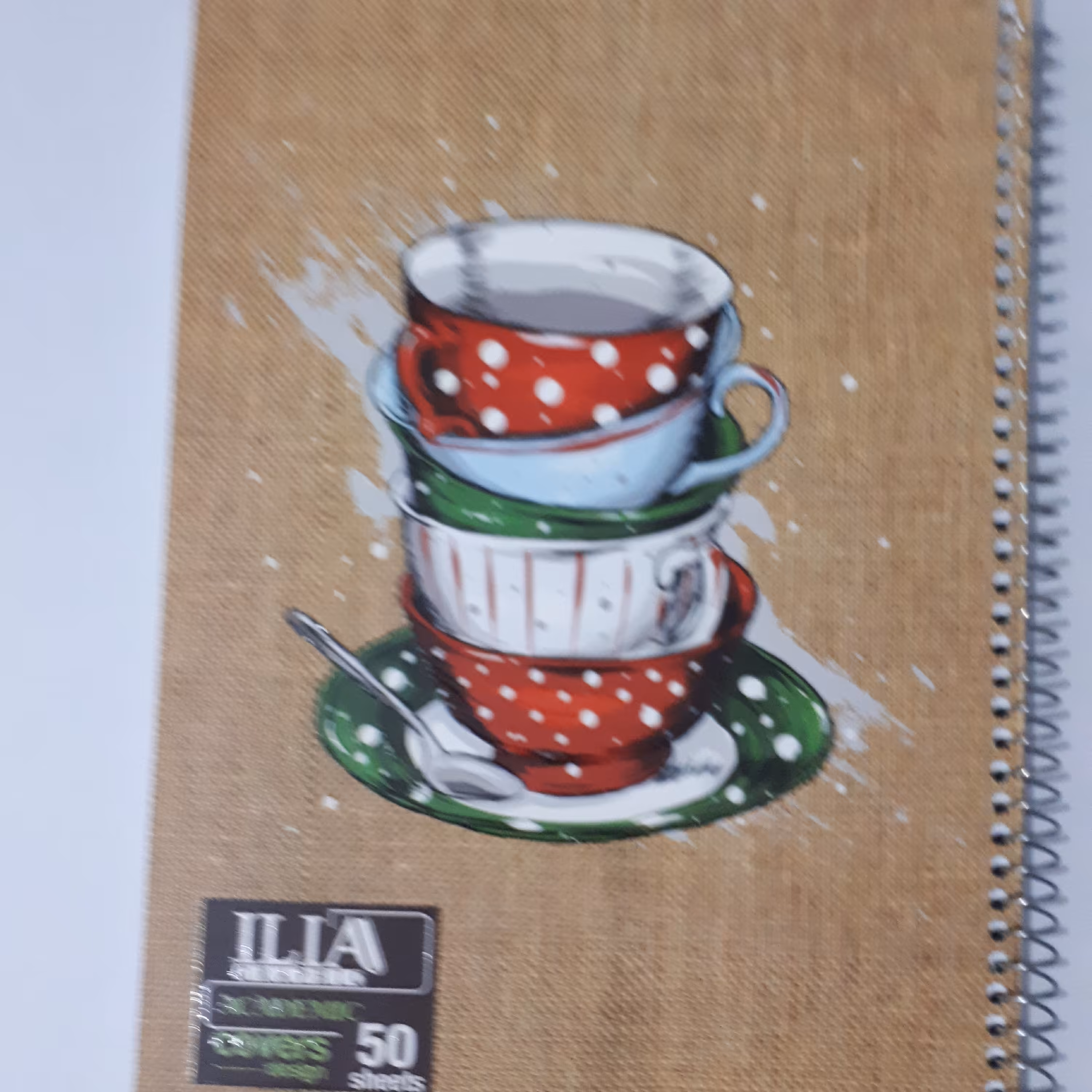 دفتر 50 برگ سیمی ایلیا