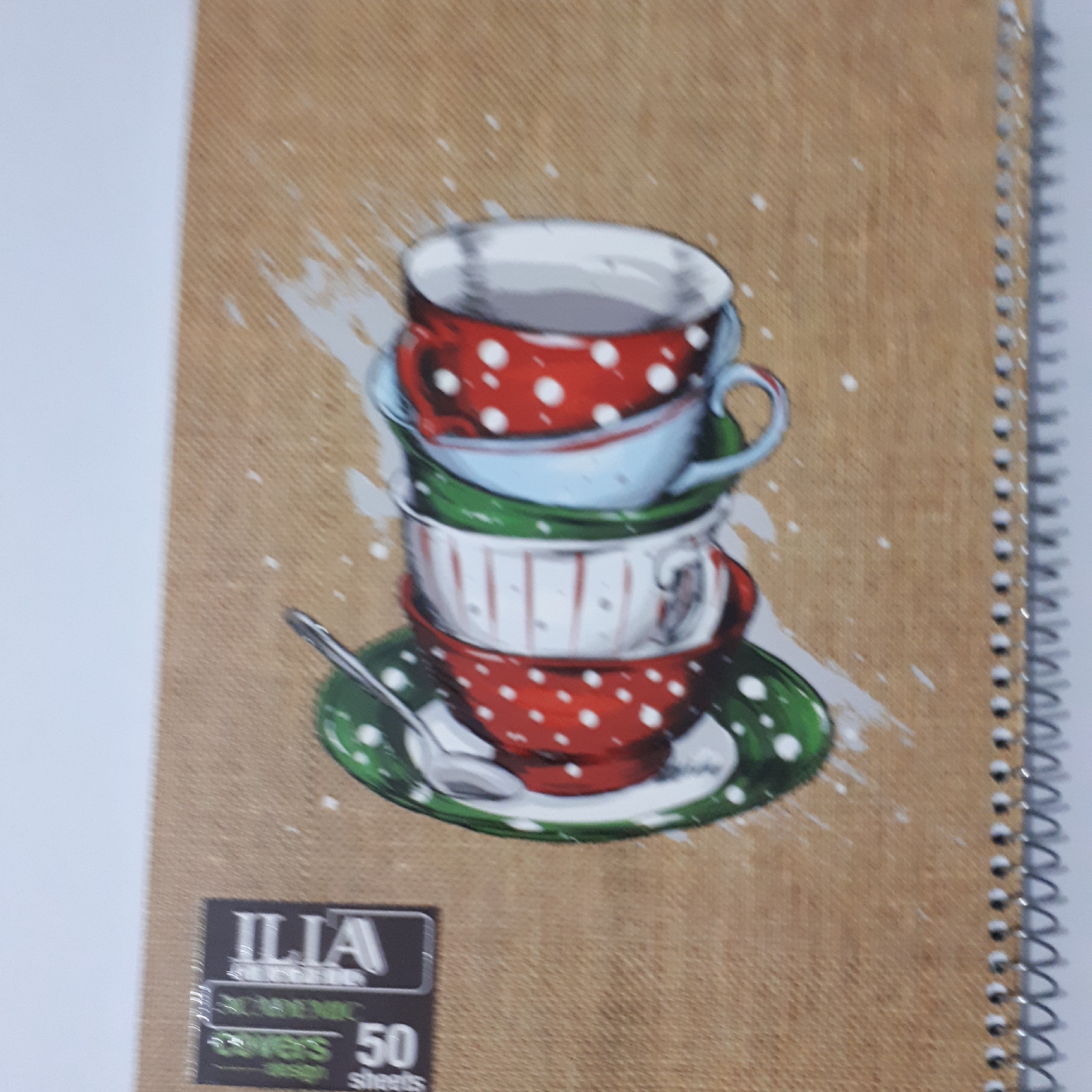 دفتر 50 برگ سیمی ایلیا