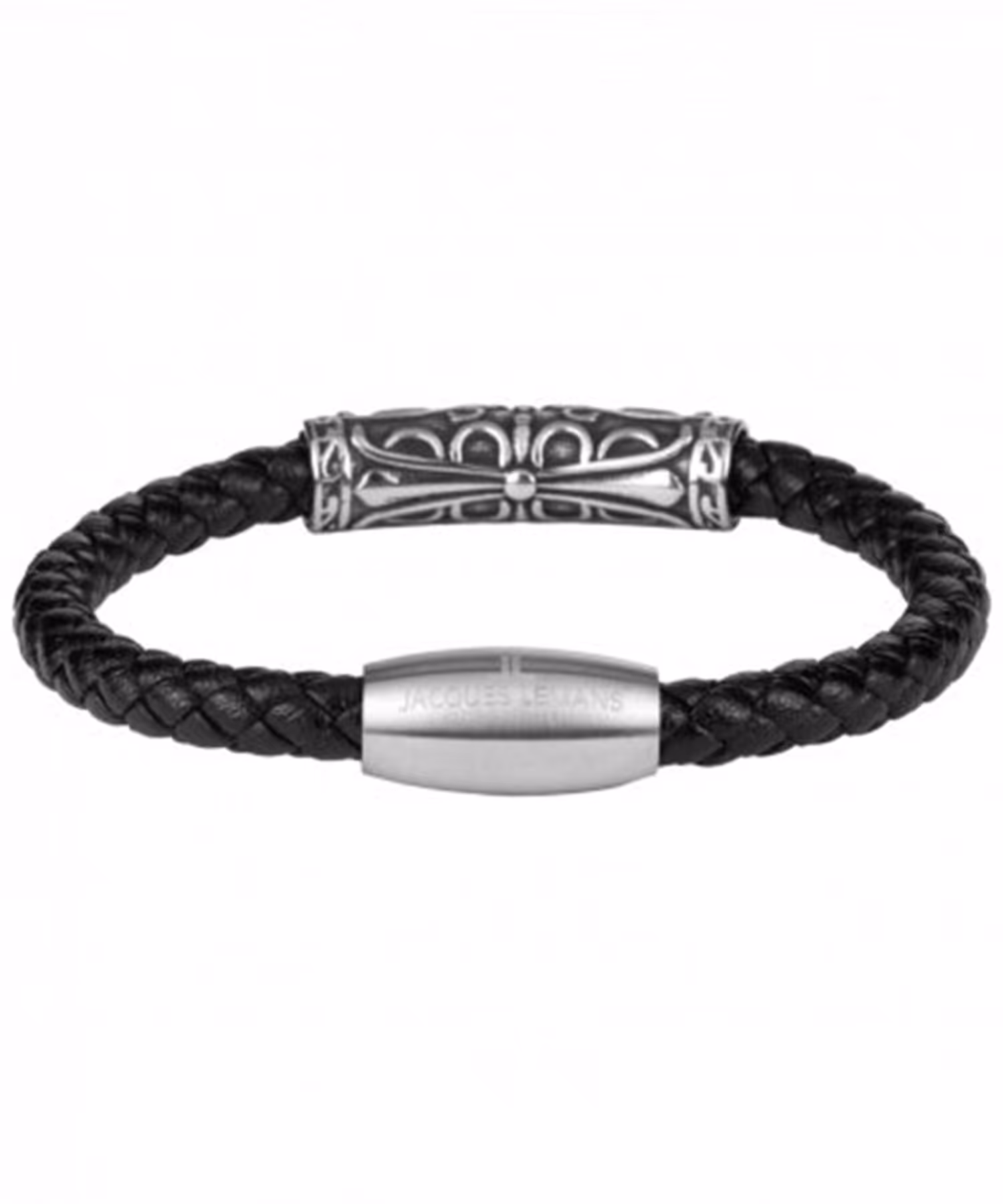 دستبند چرم مردانه و زنانه ژاک لمن ، کد S-B122A22