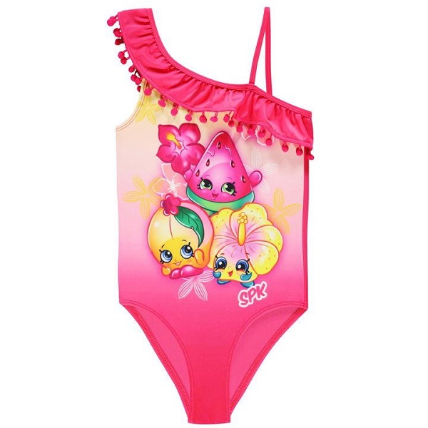 مایو شنا دخترانه کاراکتر مدلShopkins