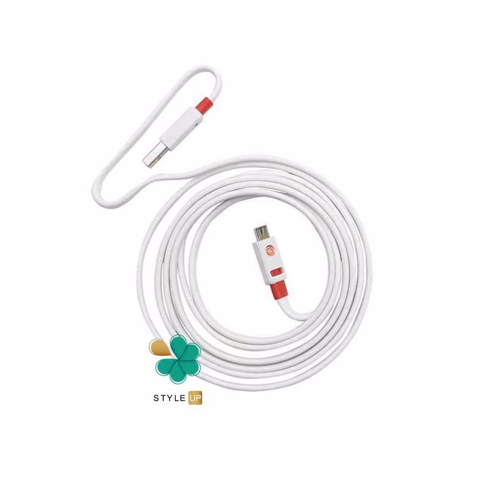 کابل شارژ میکرو یو اس بی برند گریفین Griffin مدل 2 متری