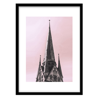 قیمت و خرید تابلو دکوراتیو مدل عکاسی معماری گوتیک کد 082