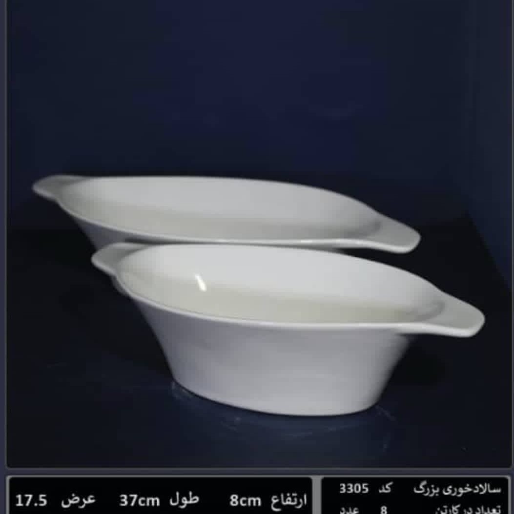 کاسه سالادخوری دسته دار سایز بزرگ