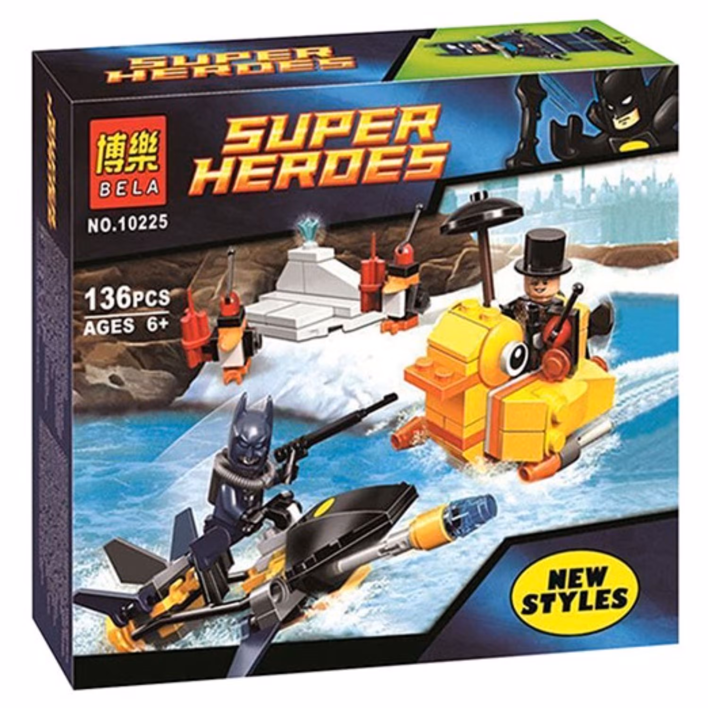 ساختنی بلا مدل Super Heroes کد 10225