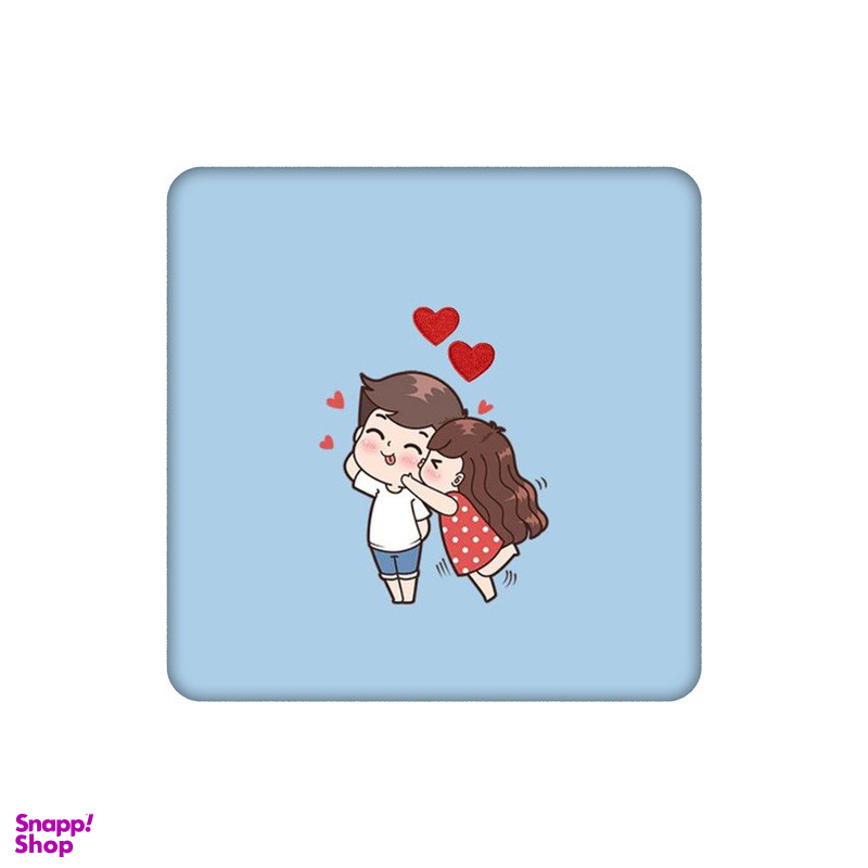 زیرلیوانی طرح دختر و پسر عاشق کد 8247818