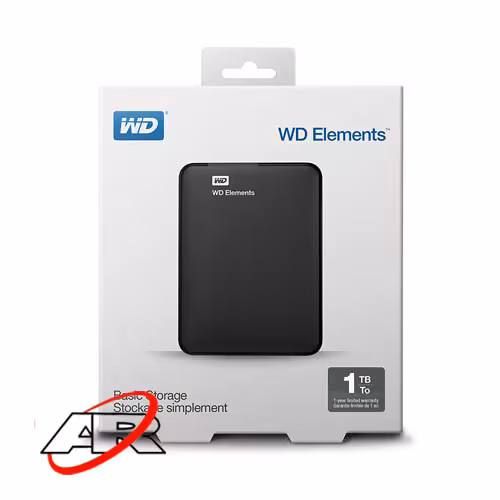 هارد اکسترنال وسترن دیجیتال مدل Element 1TB