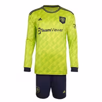 ست پیراهن و شورت ورزشی مردانه مدل فوتبال سوم منچستر یونایتد NK-6993