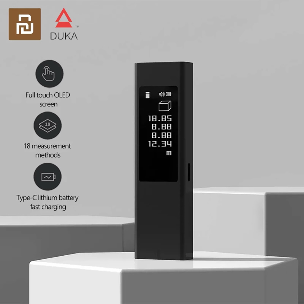 متر و فاصله سنج لیزری شیائومی DUKA ATuMan LS5 Laser Rangefinder