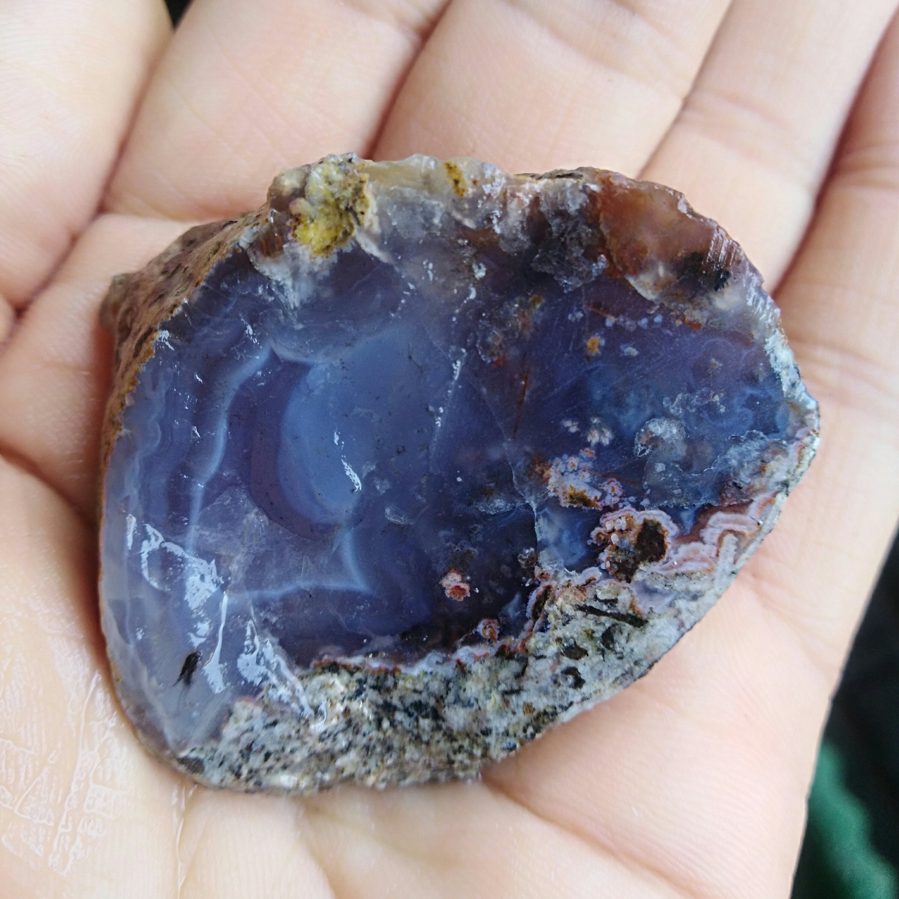 راف عقیق سلیمانی سوسنی شجر دار دیدنی کاملا طبیعی