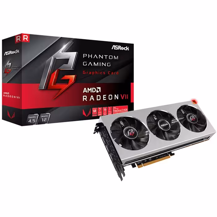 کارت گرافیک ازراک مدل Phantom Gaming X Radeon VII با ظرفیت 16 گیگابایت