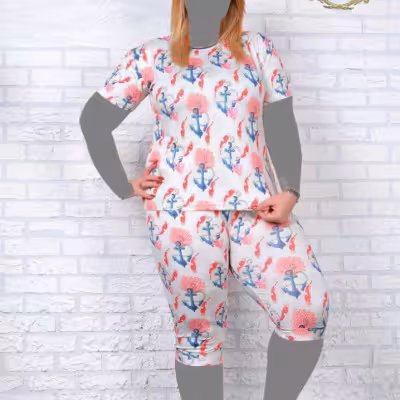 ست بلوز و شلوارک