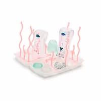 خشک کن شیشه شیر و ظروف نوویتا Nuvita صورتی