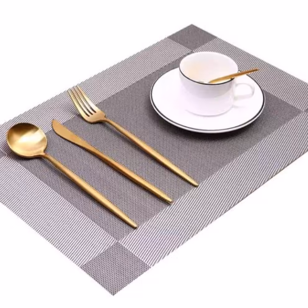 زیر بشقابی مستطیل بسته 6 عددی 