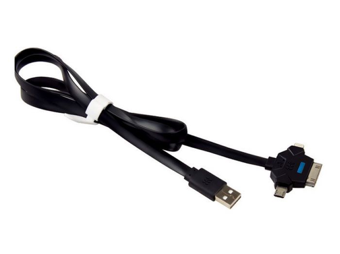 کابل شارژ سه سر پرومیت Promate UniCable-2 1.2m