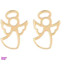 گوشواره طلا 18 عیار شمیم گلد گالری مدل EG22