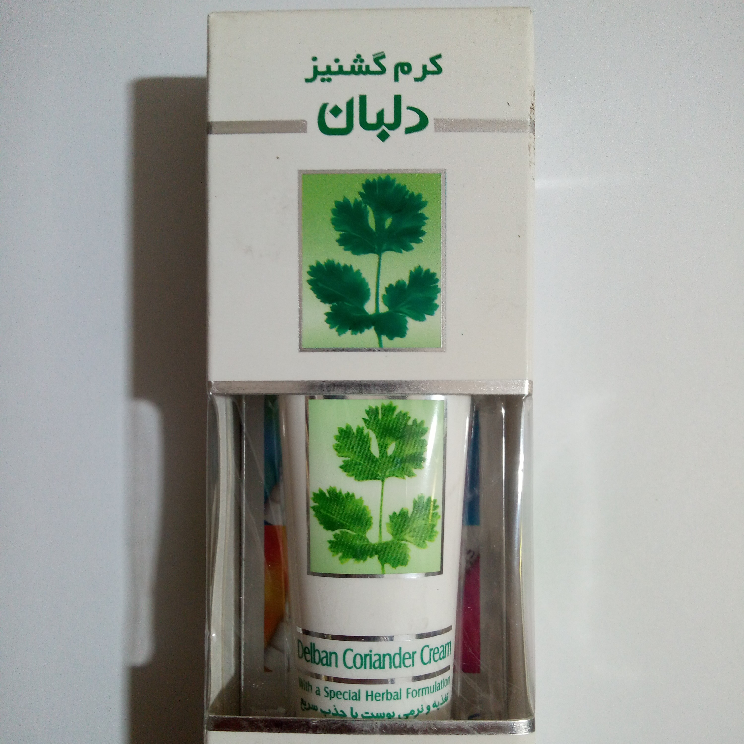 کرم گشنیز باز سازی کننده پوست 80گرمی صورت