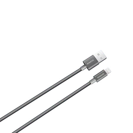 کابل شارژ 1 متری USB به ROMOSS LIGHTNING مدل CB12N