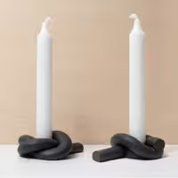 شمعدان مدل گره دوتایی1