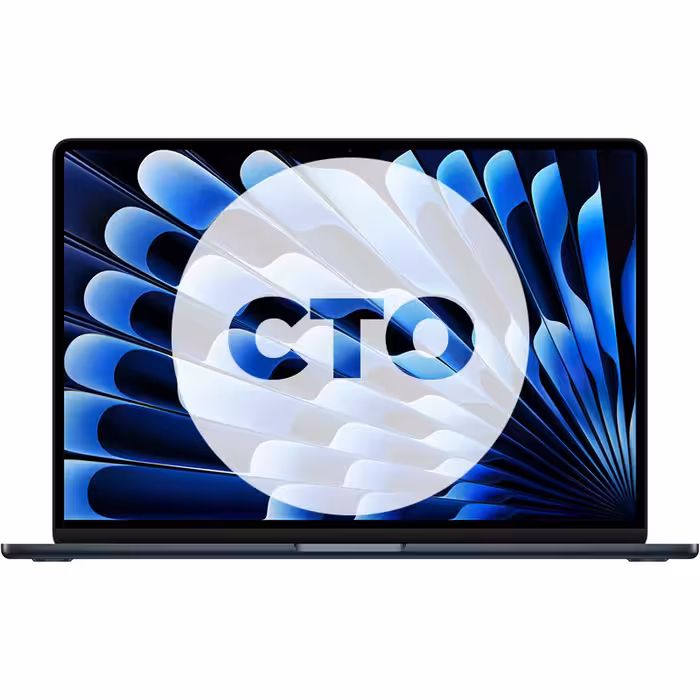 مک بوک ایر 15 اینچ 2024 سری M3 کاستوم پردازنده 8core - 10core حافظه رم 24 گیگابایت هارد 512 گیگابایت میدنایت Z1BV0006N - Hiapple.ir