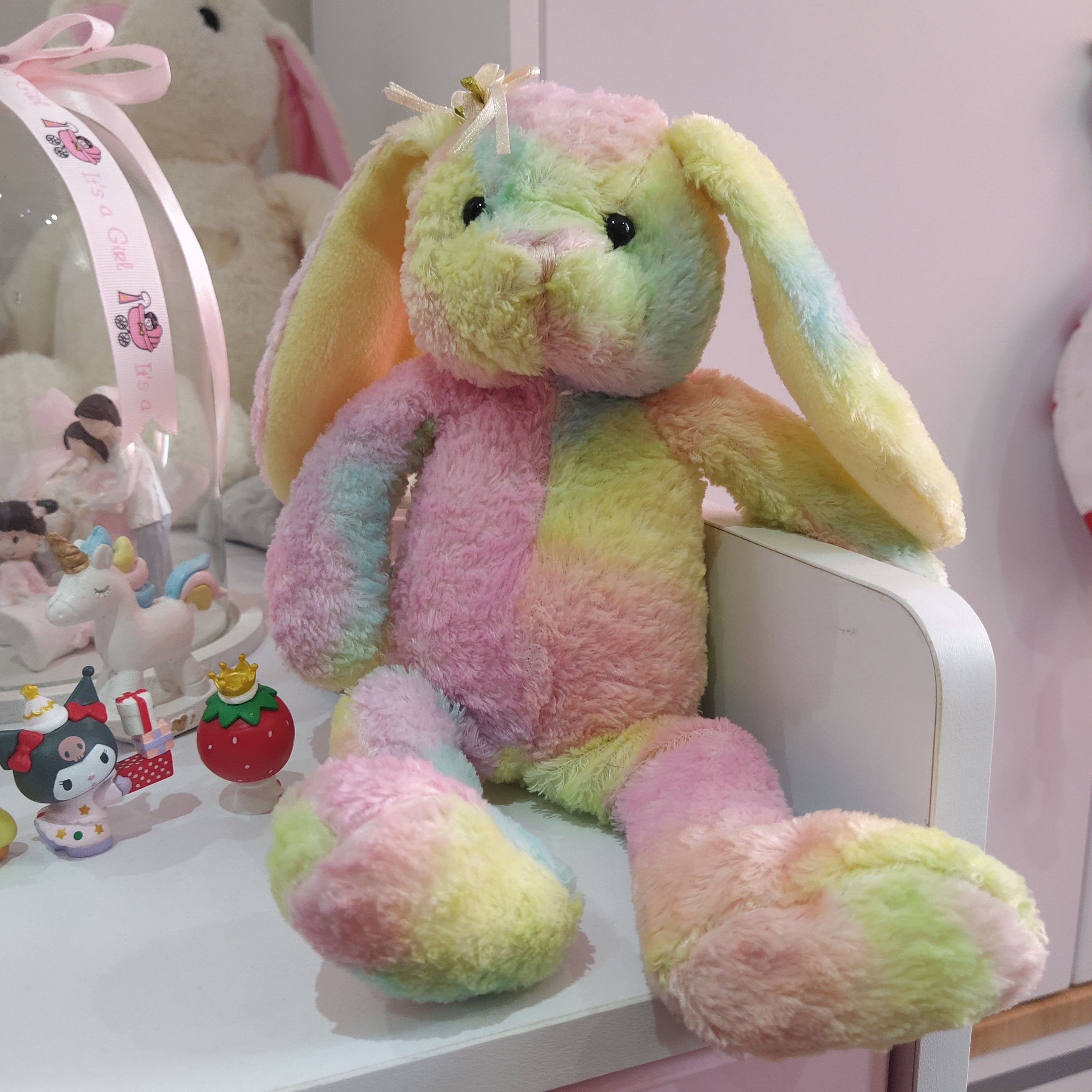 عروسک خرگوش رنگی