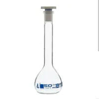 بالن ژوژه یا بالن حجمی آزمایشگاهی پیرکس مدل Aظرفیت 50میلی لیتر 