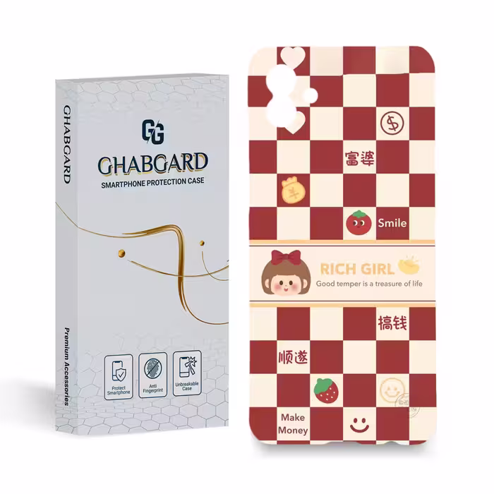 کاور گارد قاب دخترانه مدل g1119 مناسب برای گوشی موبایل سامسونگ a04 